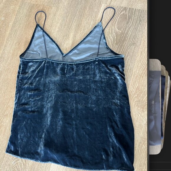 Cami NYC Blue Velvet Cami - Picture 3 of 3